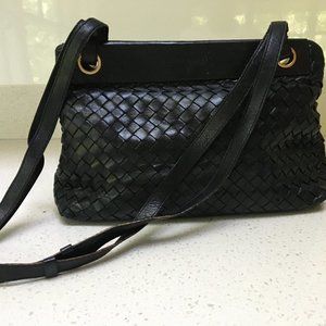 Bottega Veneta Vintage Classic Black Woven